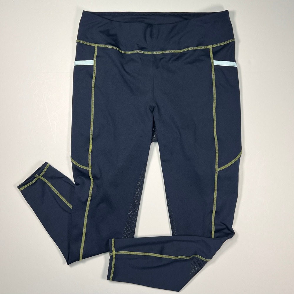Dover Saddlery Riding Breeches Women XL Navy Blue Equestrian Horse Riding